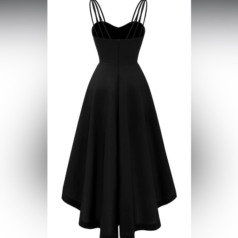 Elegant Black Sleeveless Dress